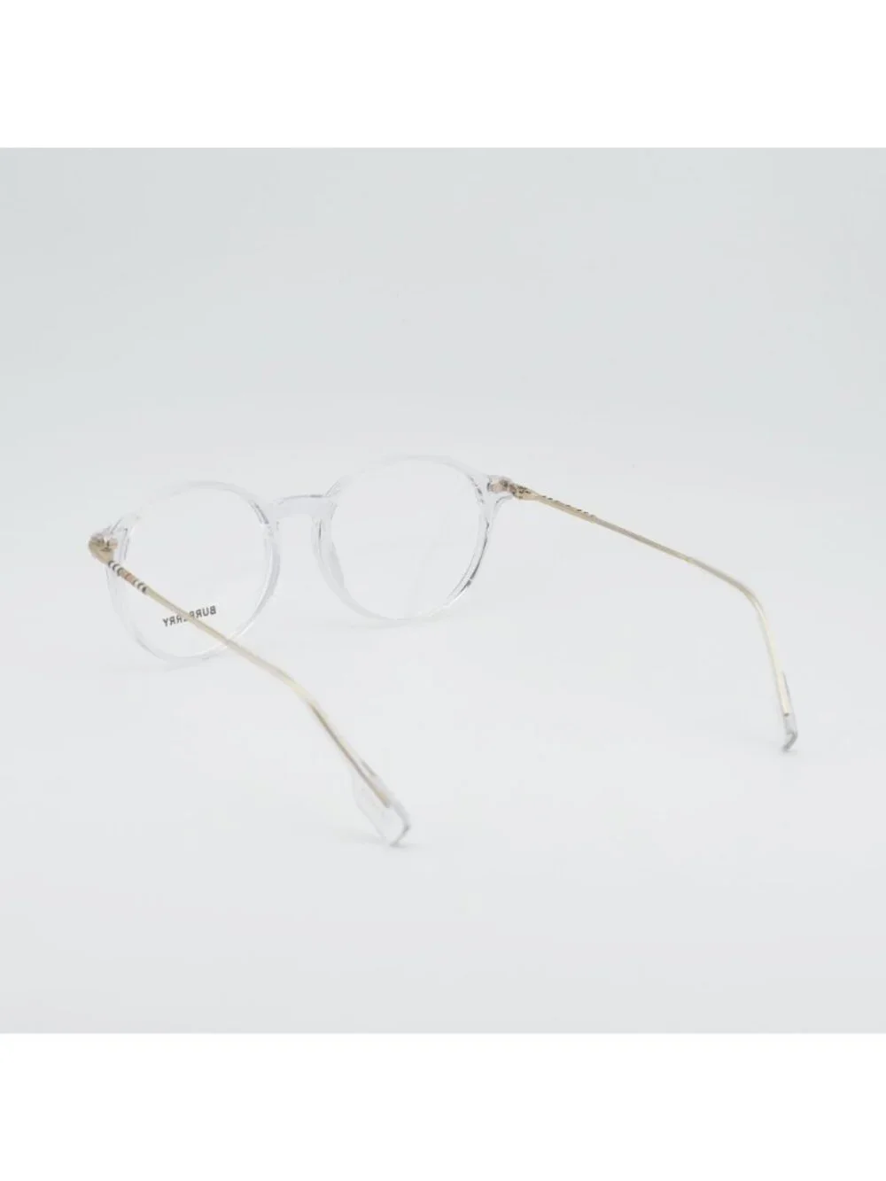 Burberry BE2365 3024 Eyeglasses Transparent 51mm Round Frame